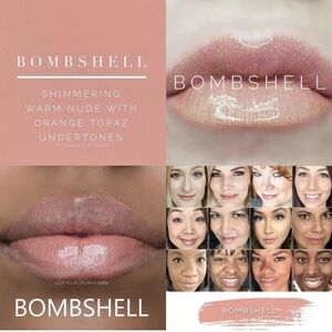 SeneGence Lipsense - Bombshell Shimmering Warm Nude Lipstick, new, seal intact